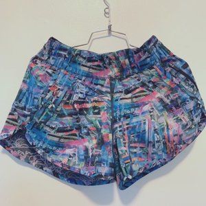 Lululemon Seawheeze special edition shorts